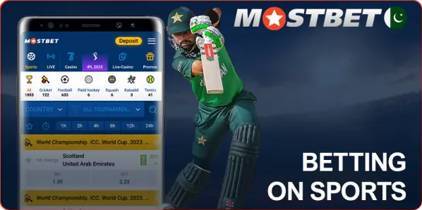 Cricket Betting at Mostbet BD