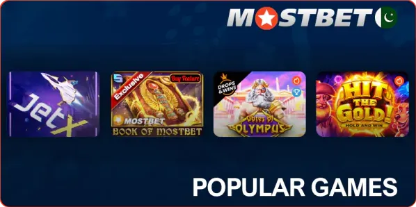 Mostbet popular casino games — JetX, Book of Mostbet, Olympus